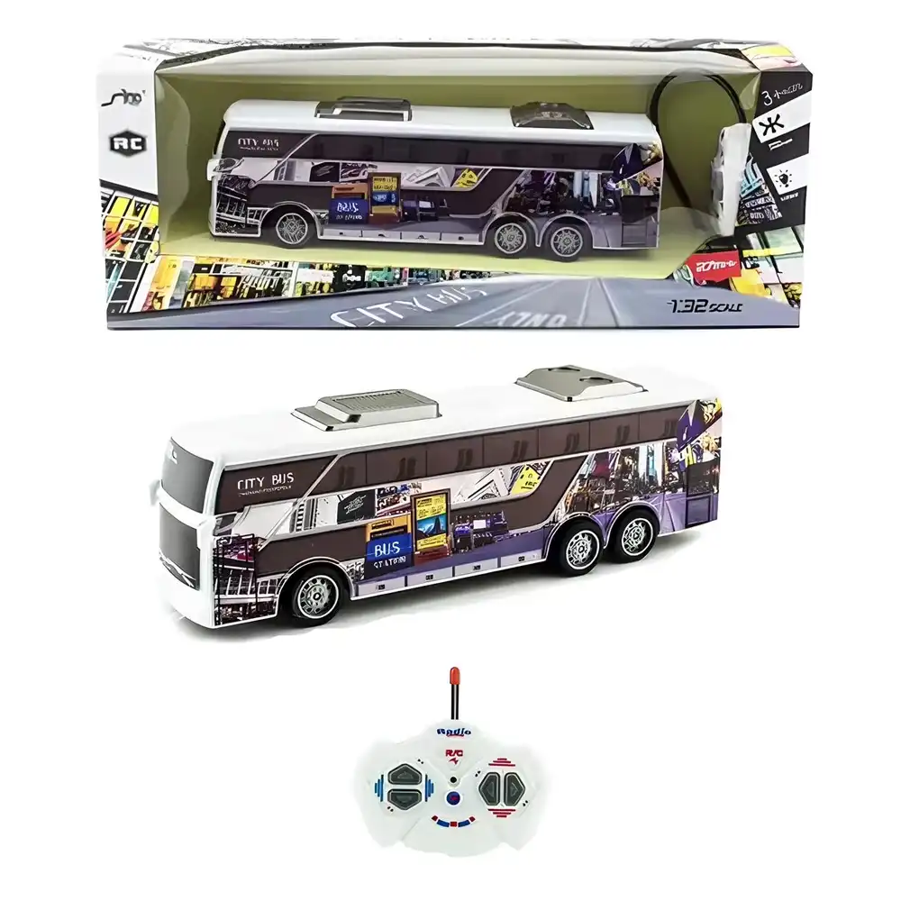 City Bus 1:32 with Remote Control - Qh202-4