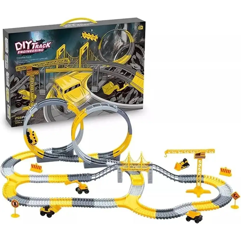 Diy Track Engineering Set 258 Pieces - 3087W