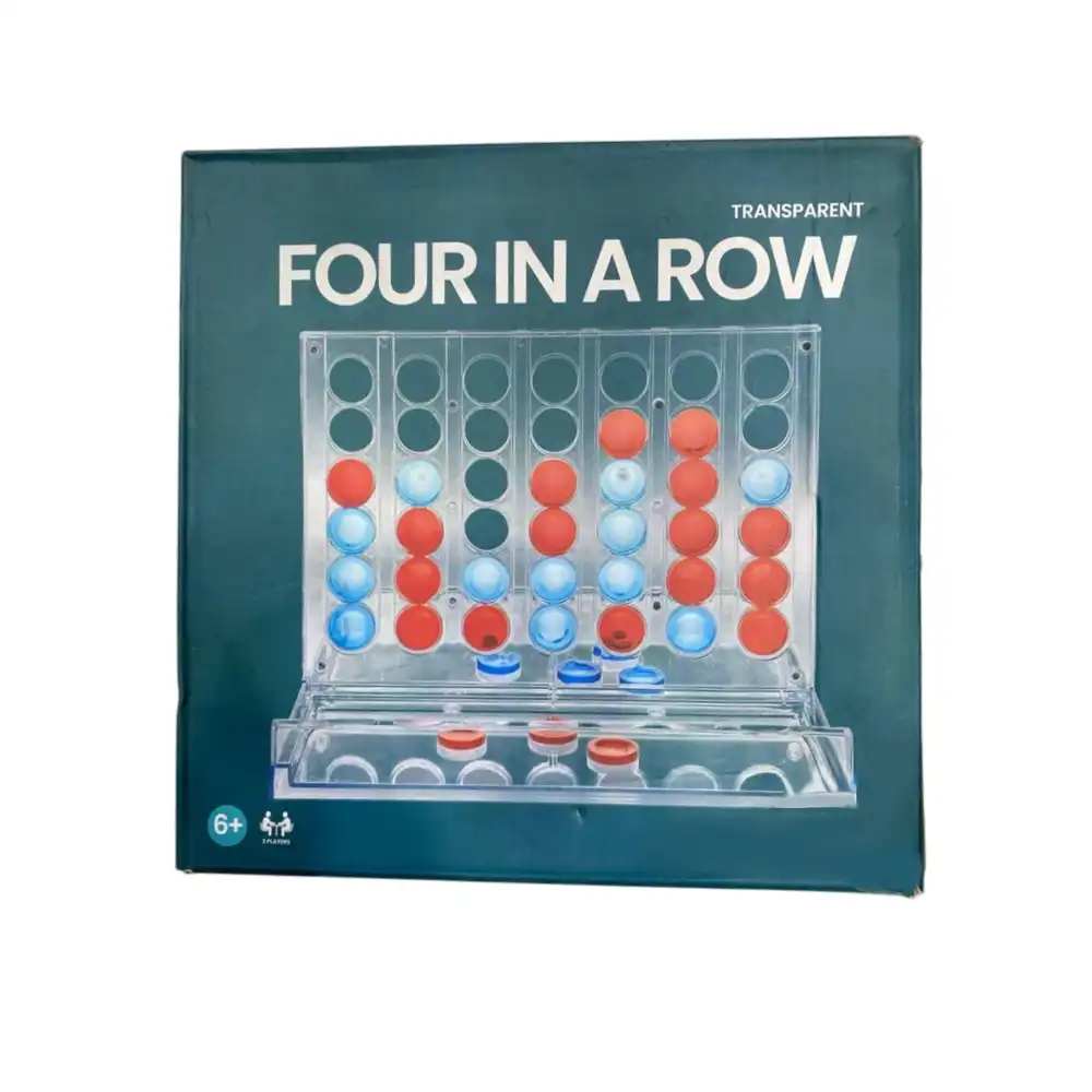 Connect 4 Classic Transparent Glass - WJ-Y002