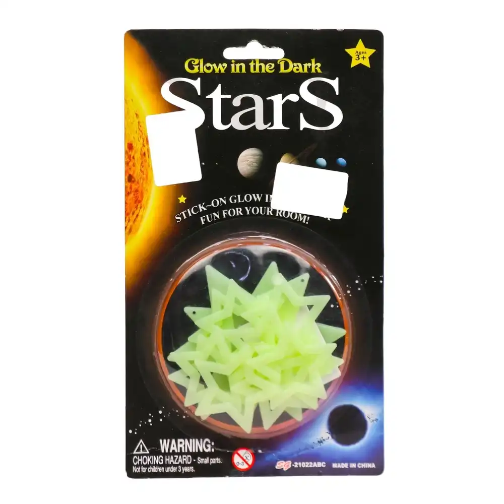 Hollow Stars Glow In The Dark Set - 0137