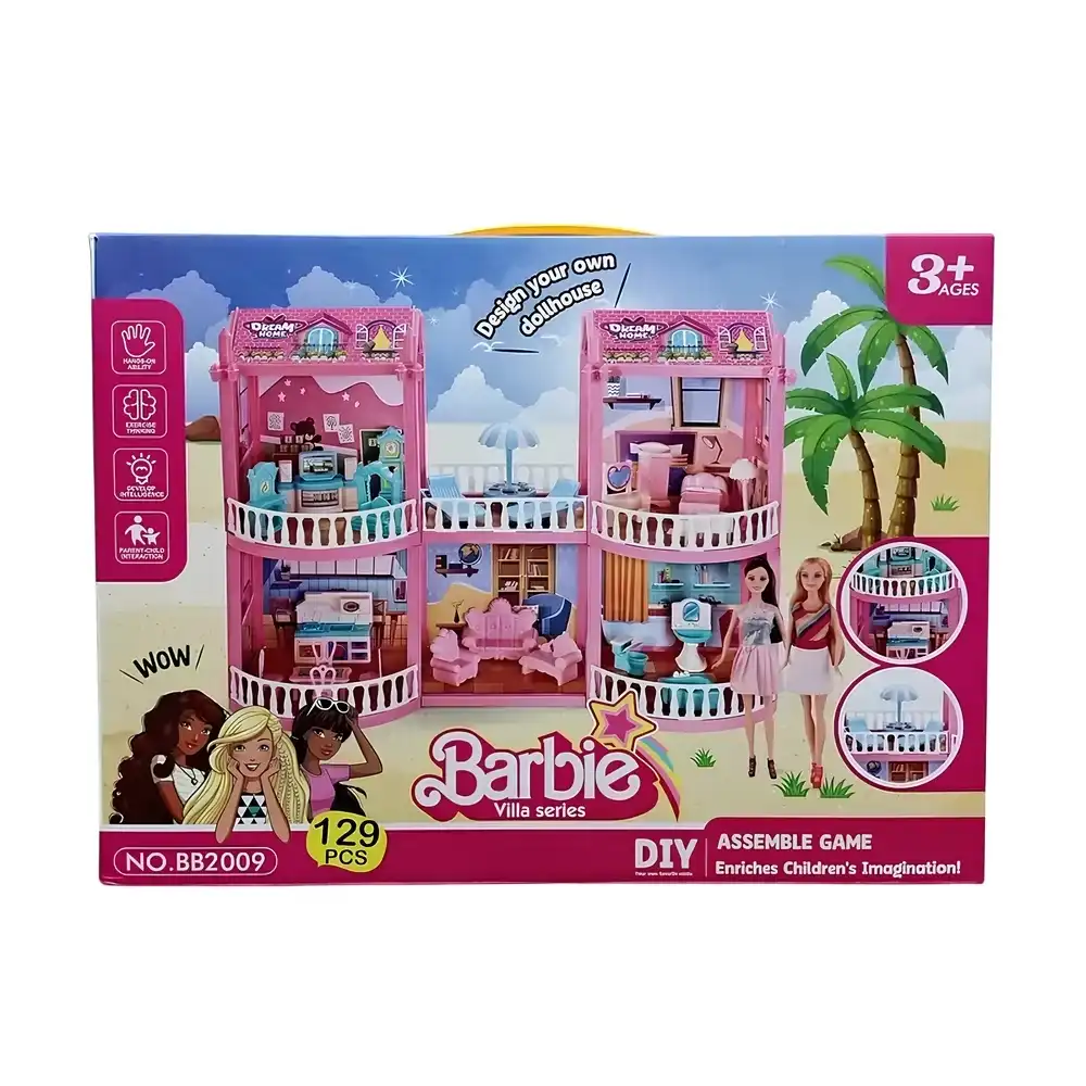 Barbie The Movie Dream Villa Series DIY 129 Pieces - BB2009