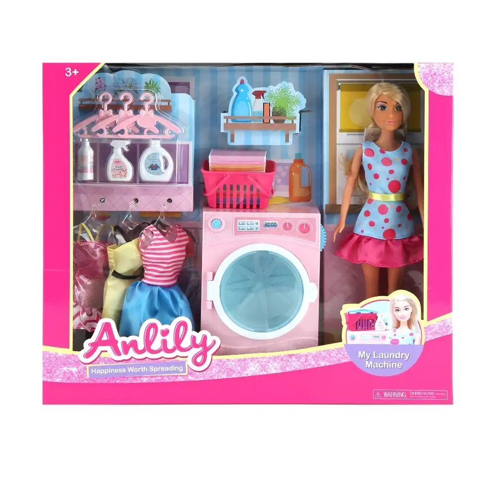 Anlily My Laundry Machine Doll 29cm with Accessories - 99280