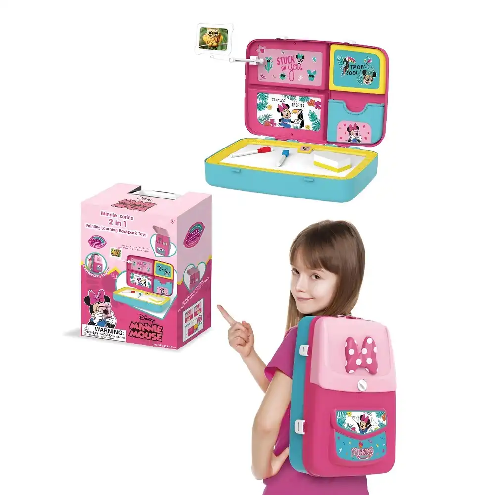 Disney Minnie Mouse Painting Set & Backpack 2 in1 - EODS628-112-2