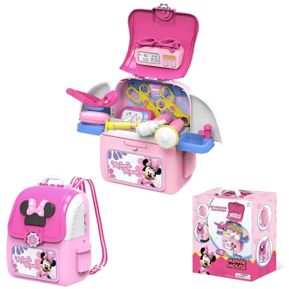 Disney Minnie Mouse Doctor Set Backpack - EODS008-965