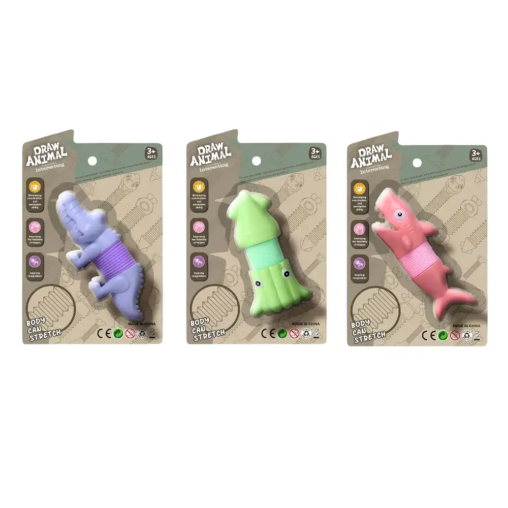 Draw Animal Stretch Sea Creatures 3 Models - SS241A