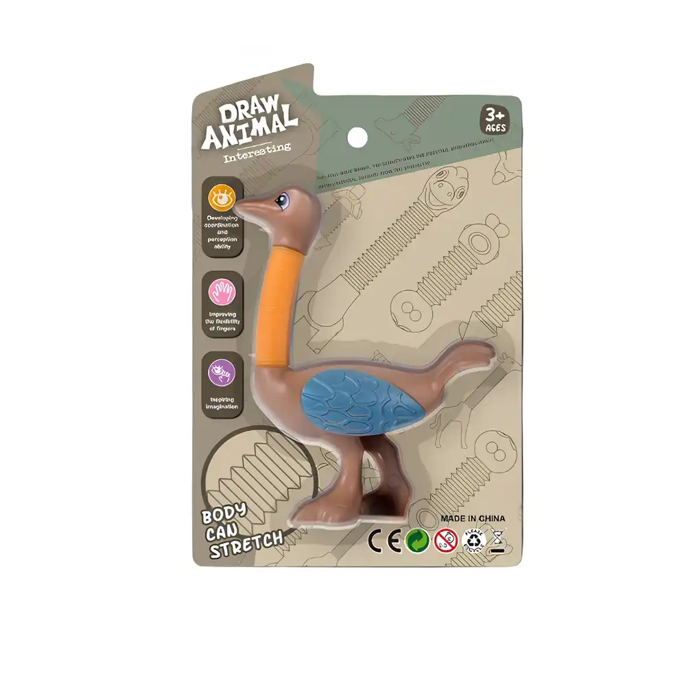 Draw Animal Stretch Ostrich - SS255A