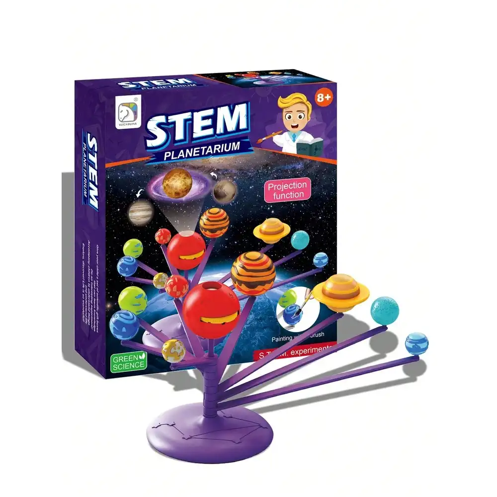 Solar System Model 8 Planets with Projector Educational Game - SD555