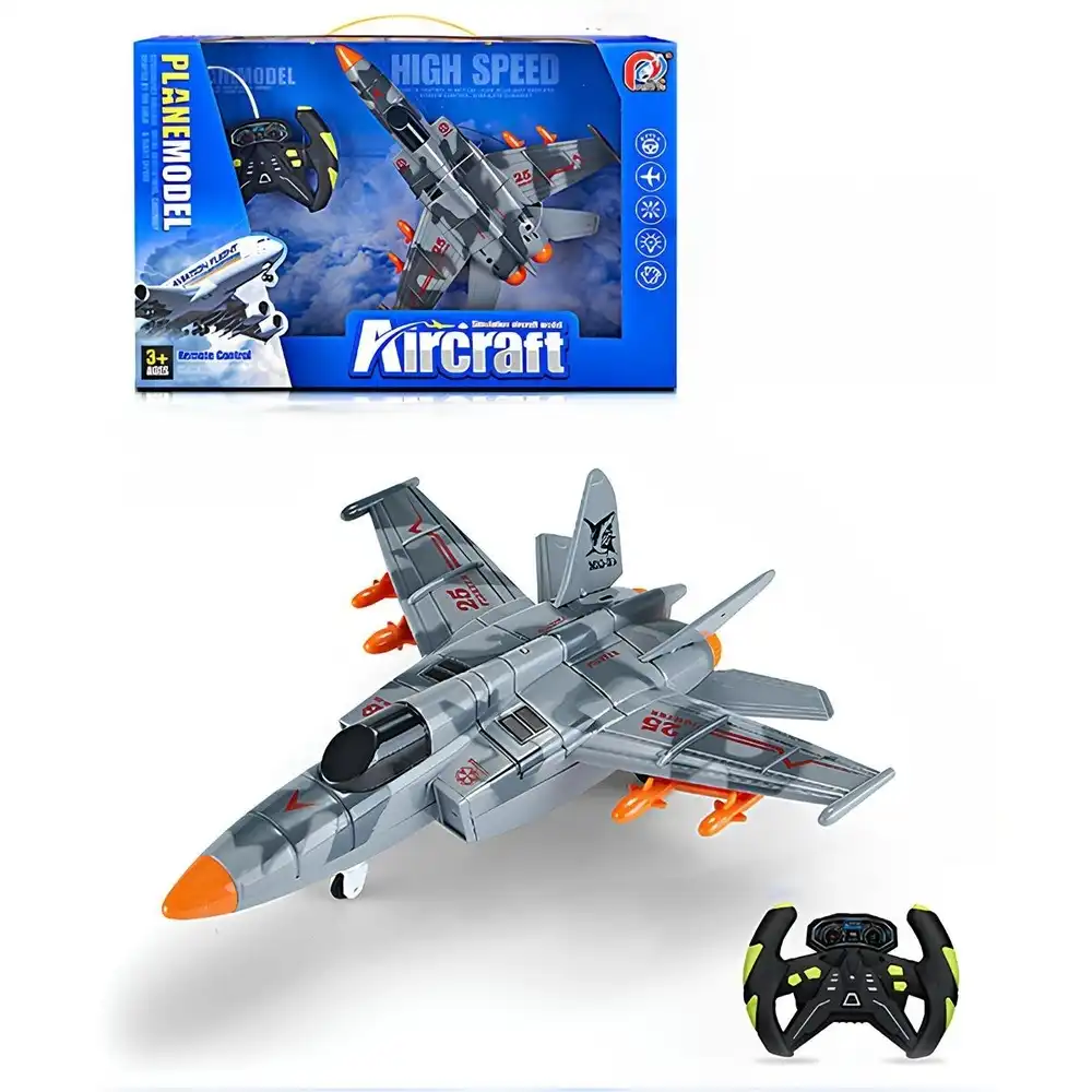 Military Simulation Aircraft Plane with Remote Control - PY198-20A