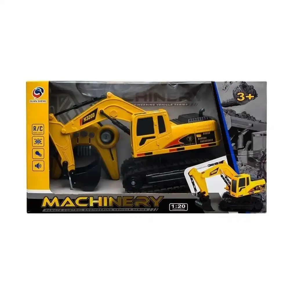 Machinery Excavator Construction Vehicle 1/20 with Remote Control - QS3008A