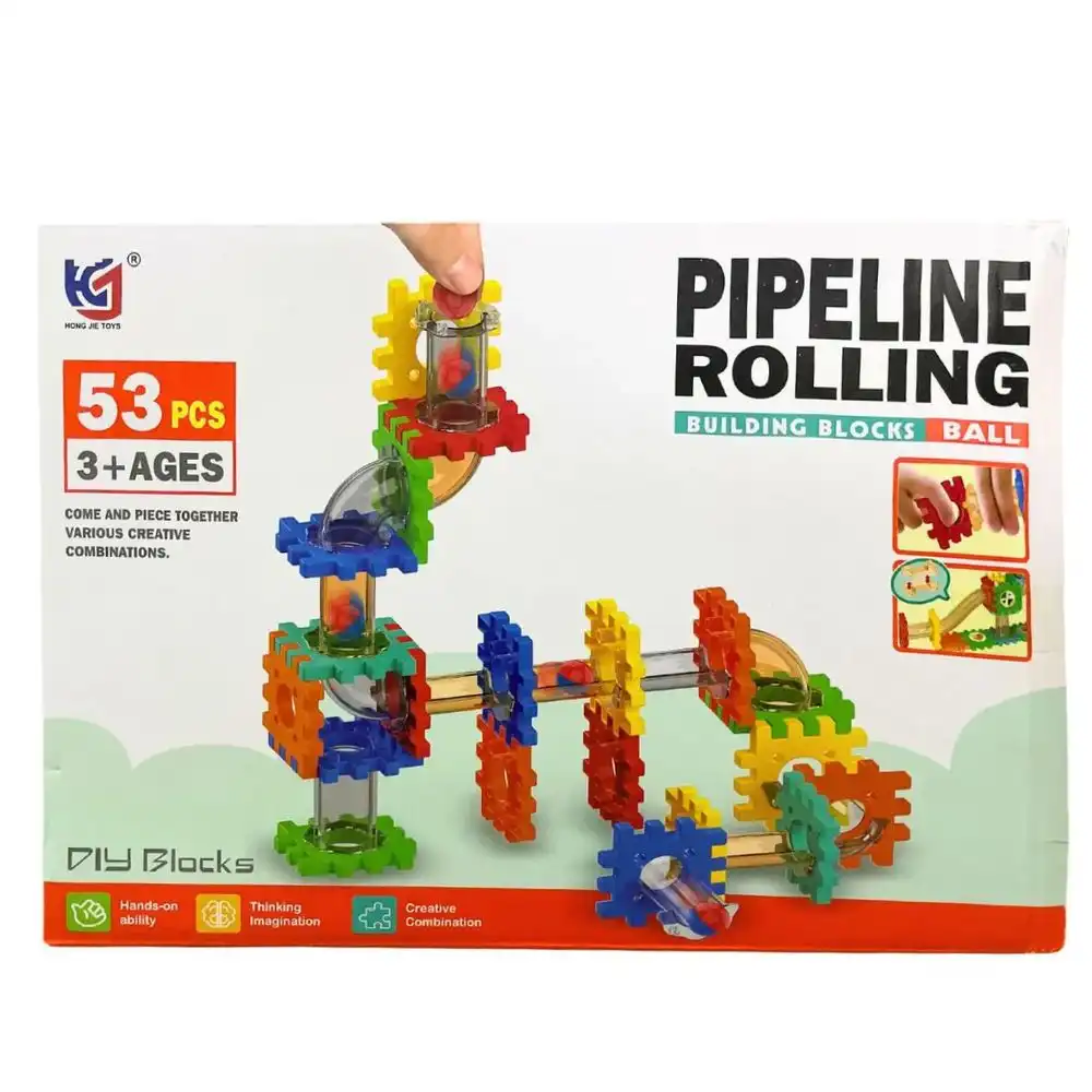 Pipeline Rolling Building Blocks Ball 53 Pieces -  E037