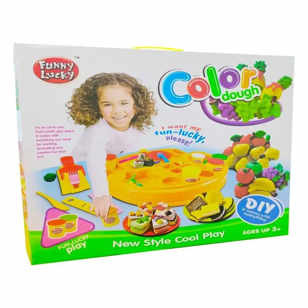 Funny Lucky Color Dough With 38 Piece - 1222