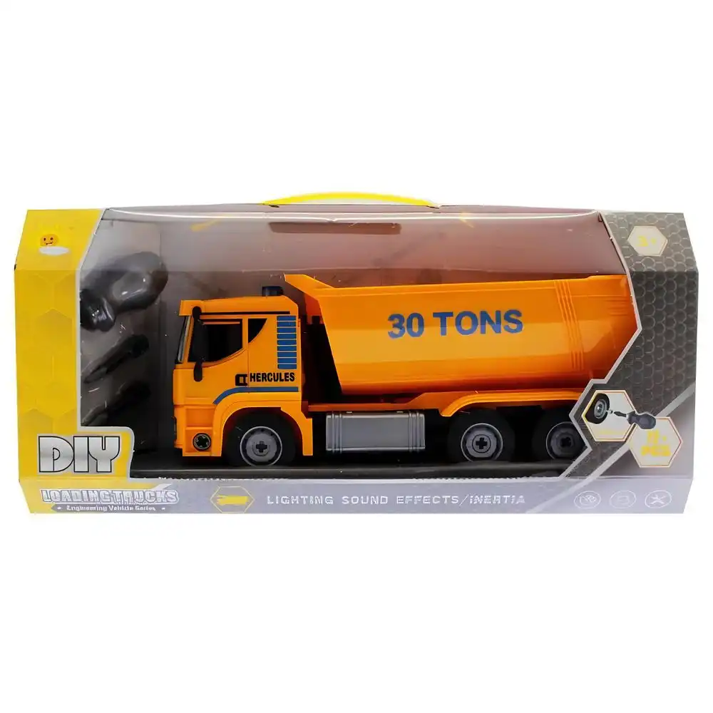 Diy Loading Trucks Engineering With Lights And Sounds 72 Pieces - 3201-2