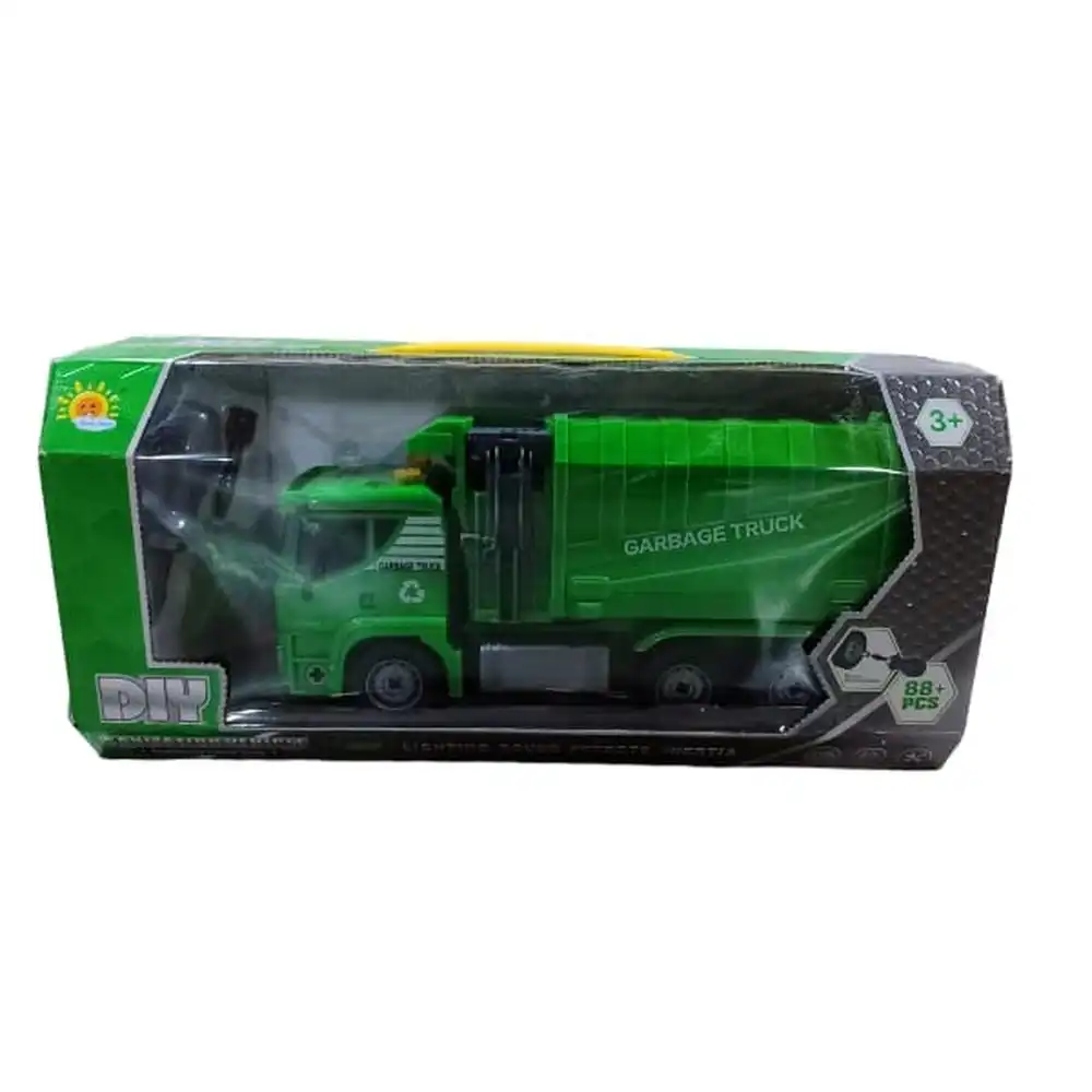 Diy Sanitation Vehicle With Lights And Sounds 88 Pieces - 3201-4