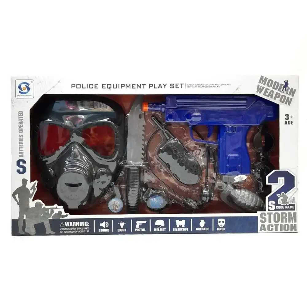 Military Force Action Play Set with Accessories - HSY-024