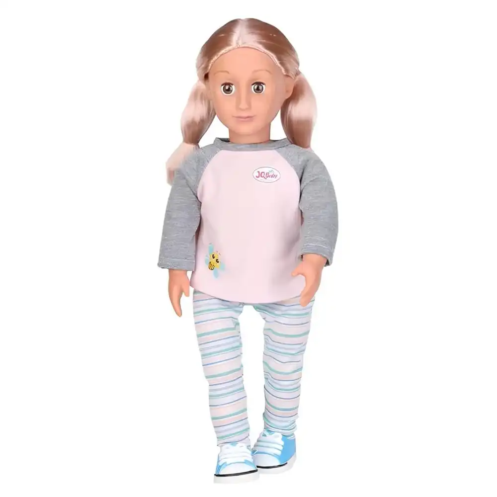 My JQ Grils Fashion Doll 46 cm with Bee T-Shirt with Lines Trousers - 2091