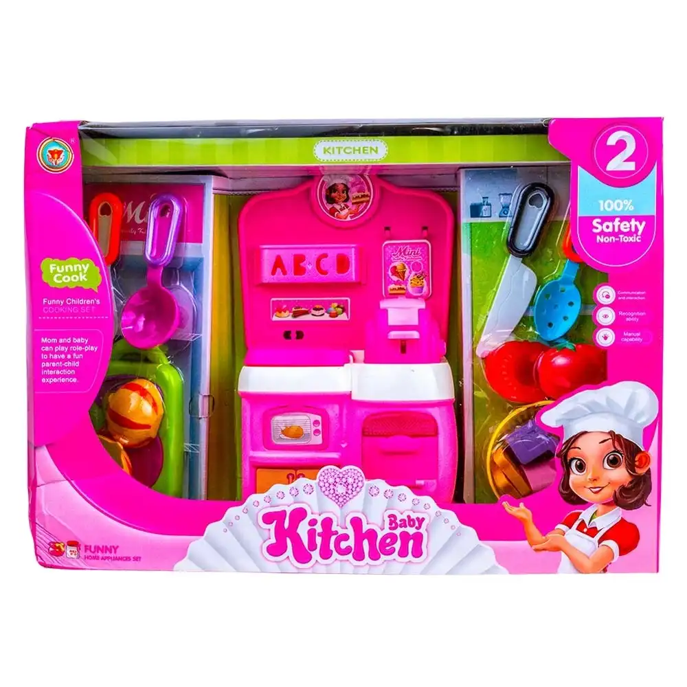 Baby Kitchen Set for Girls 15 Pieces - A310