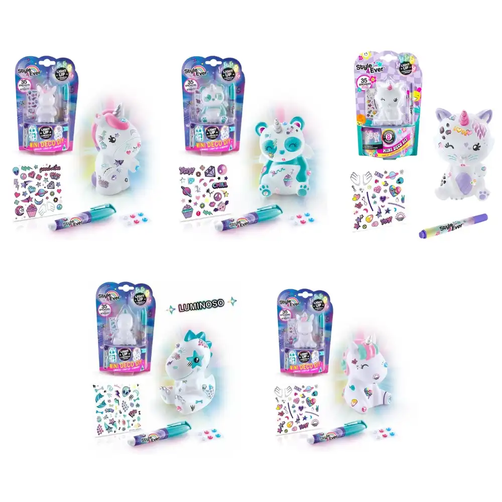 Canal Toys - Style 4 Ever Mini Deco DIY Light Up (5 Models) - OFG267