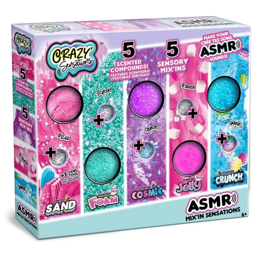 Canal Toys - Crazy Sensations ASMR Mix-in Slime 5 Pack - CCC001