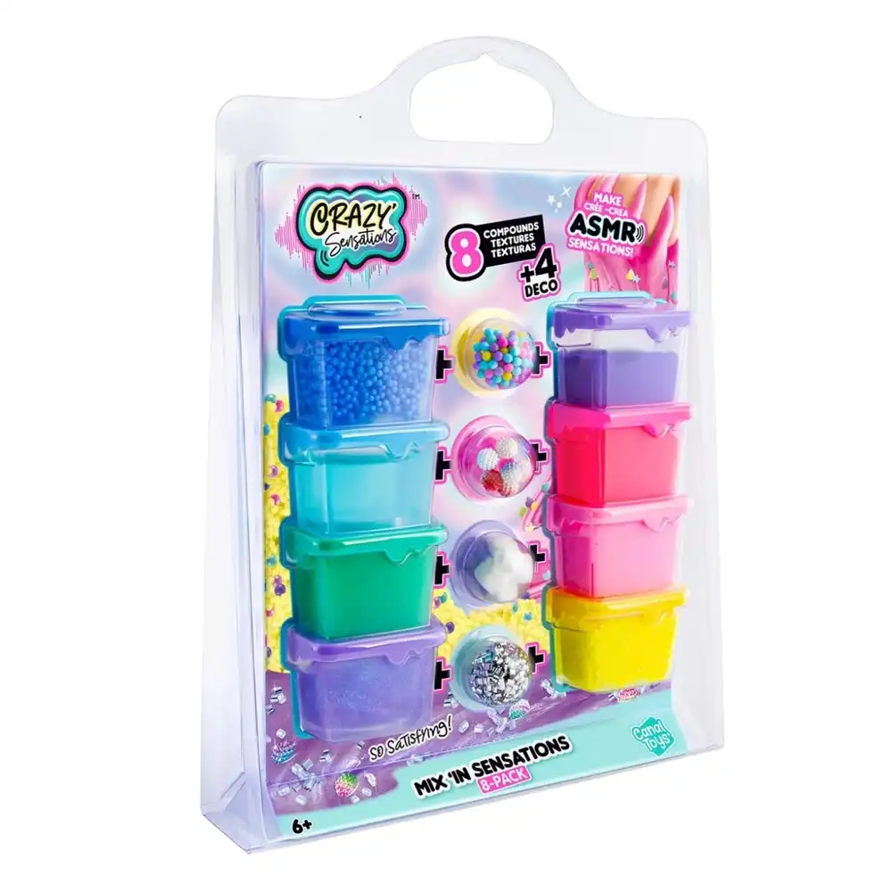 Canal Toys - Crazy Sensations Mix 'N Sensations Clay 8 Packs - SSB003