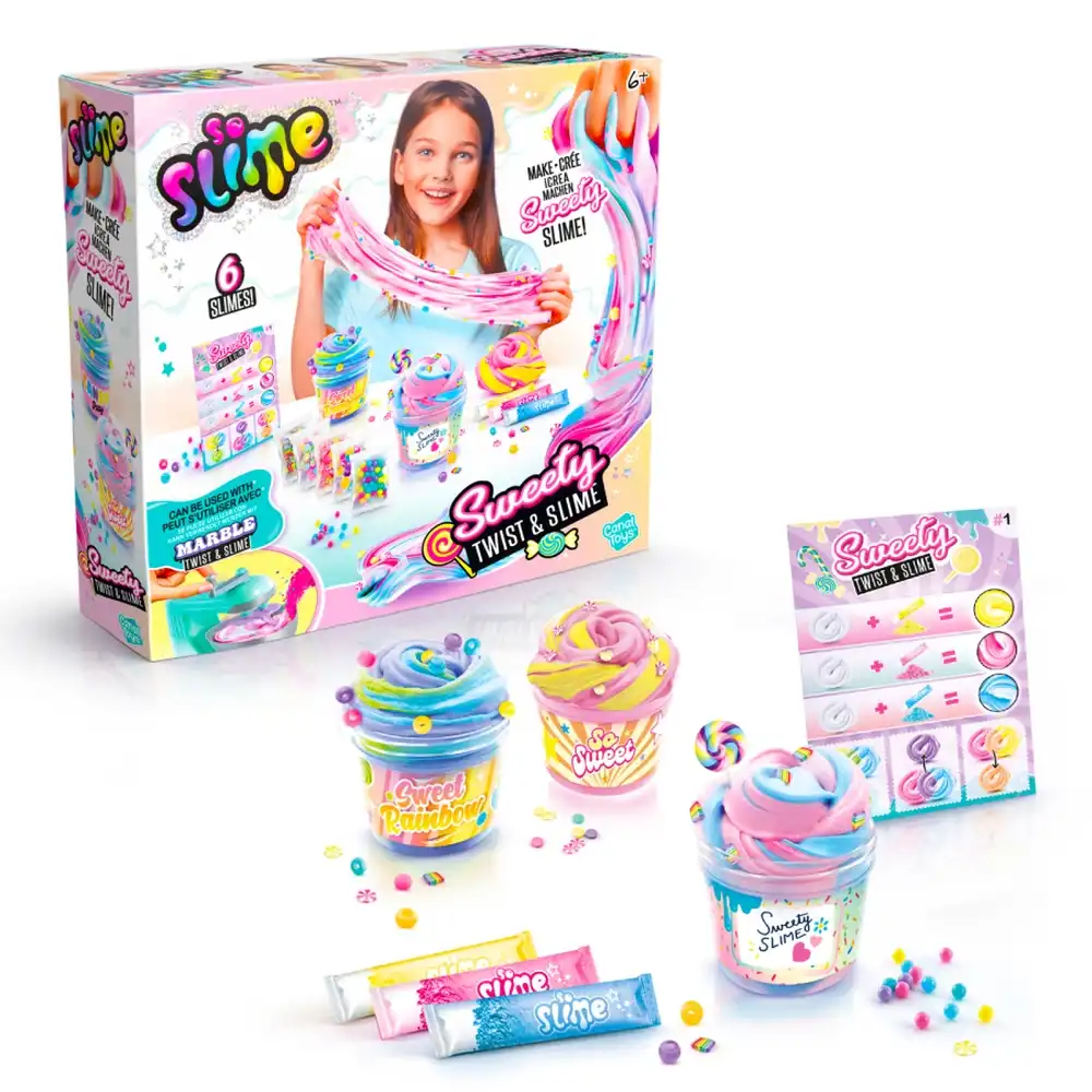 Canal Toys - So Slime Marble Sweety Twist & Slime Kit - SSC322