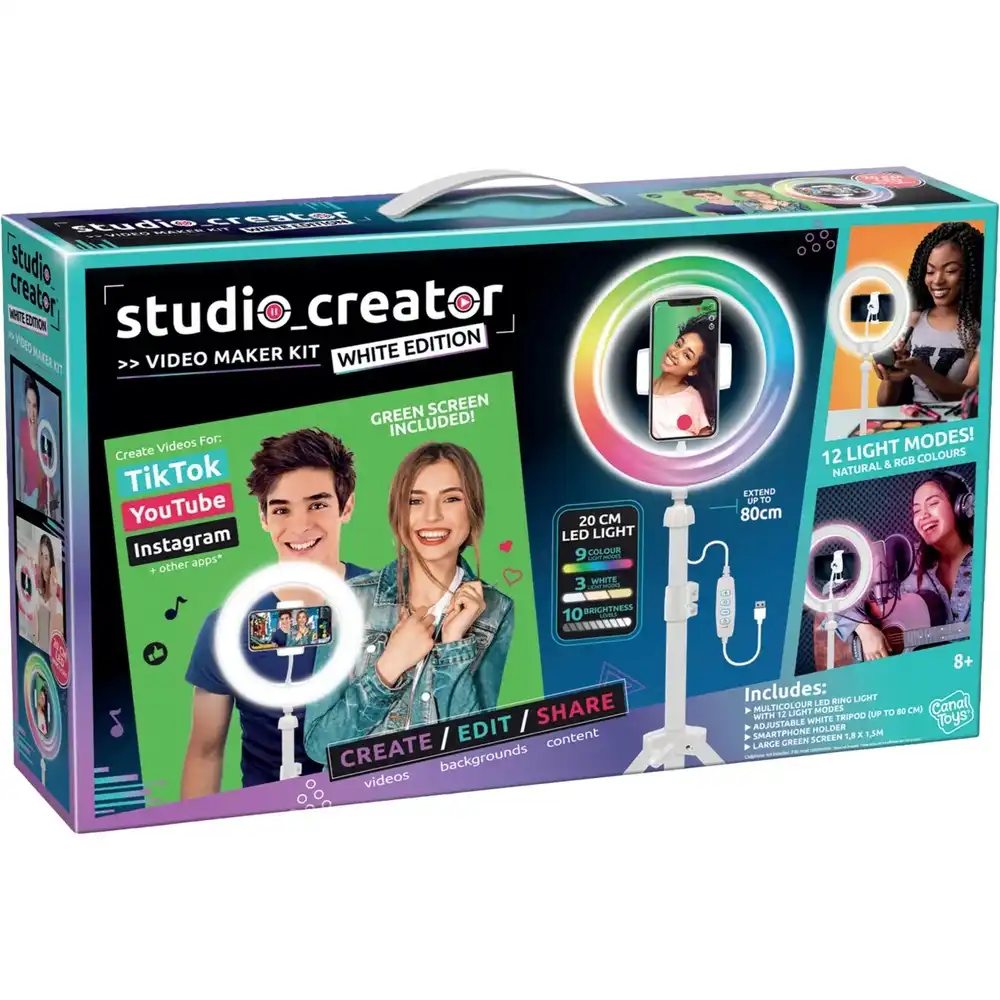 Studio Creator Video Maker Kit White Edition - INF035