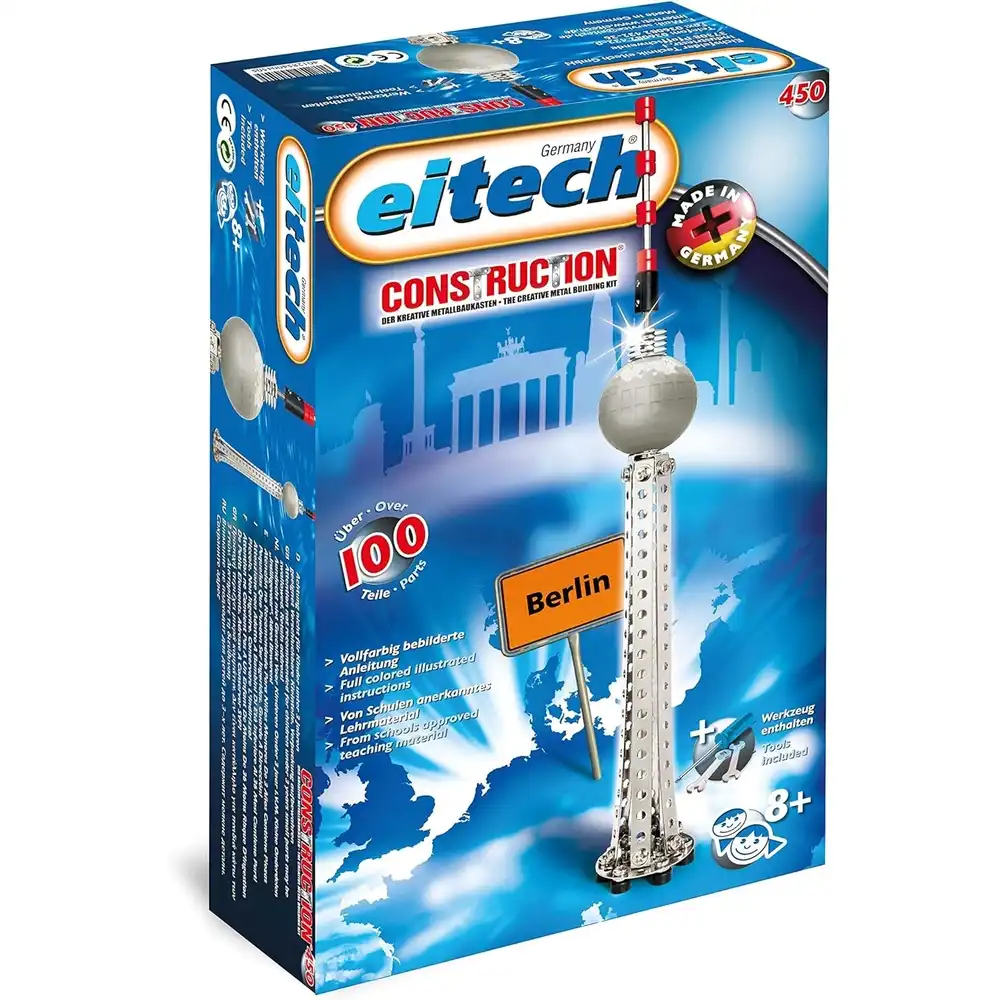 Eitech - Berlin Tv Tower Construction Toy 100 Pieces - 450