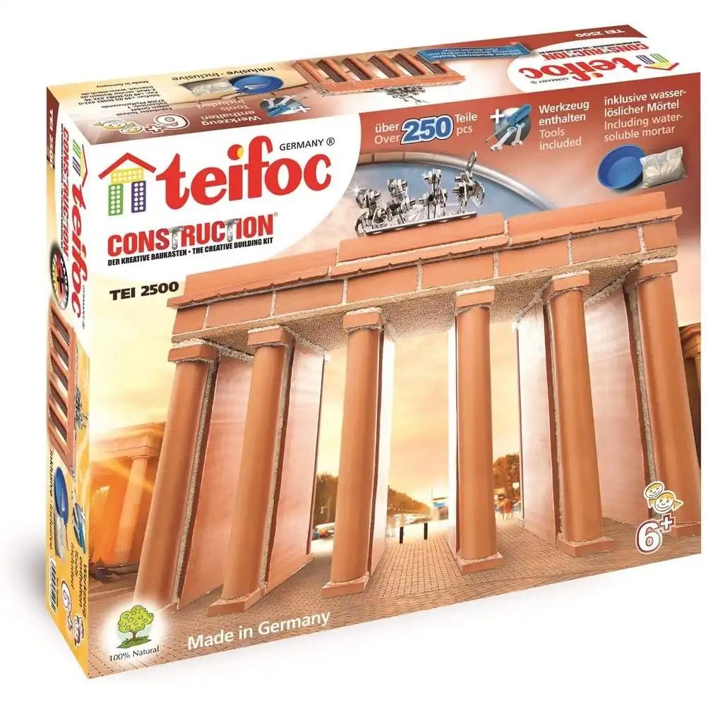 Teifoc Brandenburg Gate Building Kit 250 Pieces - 2500