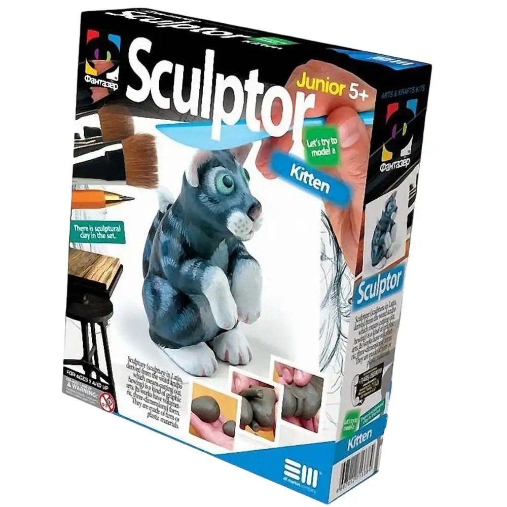 Fantazer - Sculptor Kitten Set for Kids - 207006