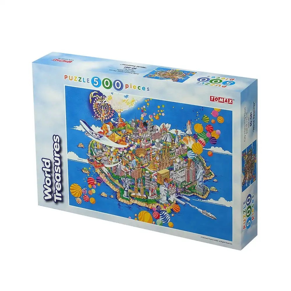 Tomax - World Treasures Puzzle 500 Pieces - 50-081