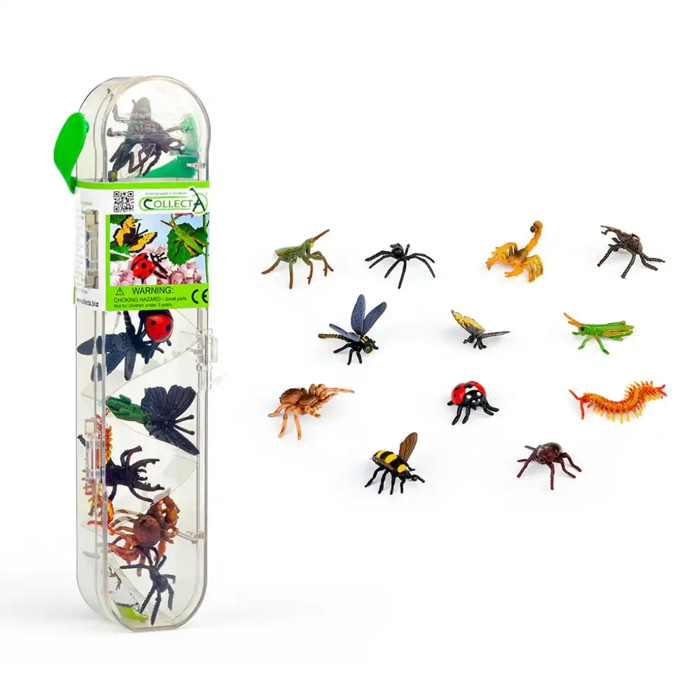 Collecta - Box of Mini Insect & Spider 12 Pieces - A1106