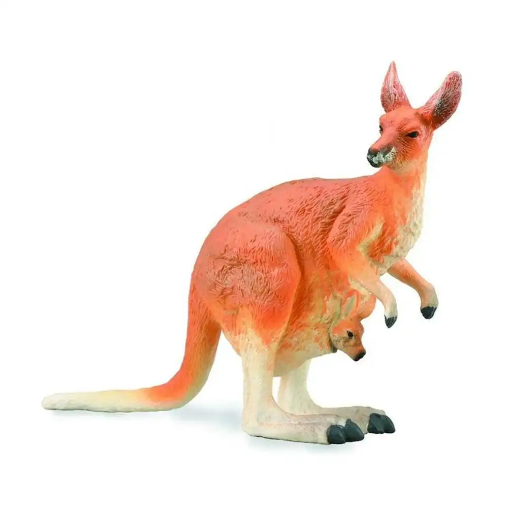 Collecta - Red Kangaroo Female with Joey - 88921