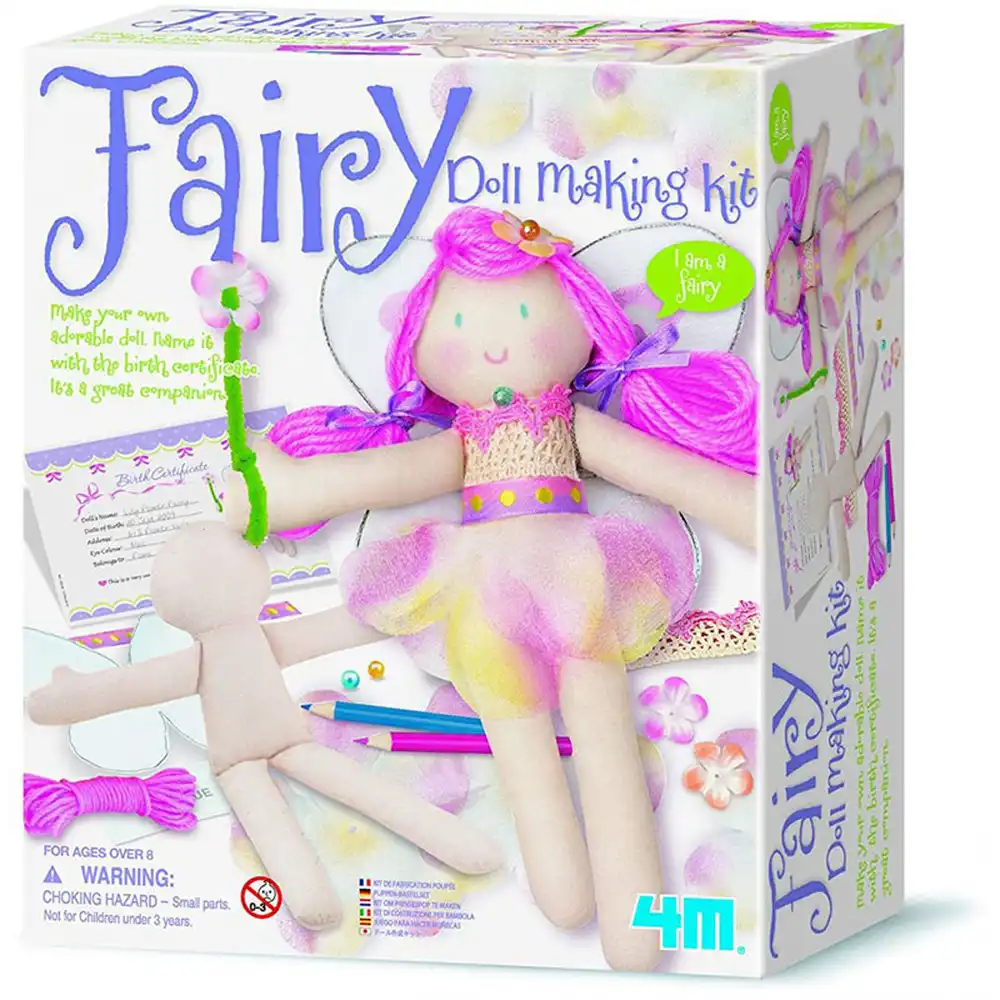 4M - Make Your Own Fairy Doll Kit - 02732