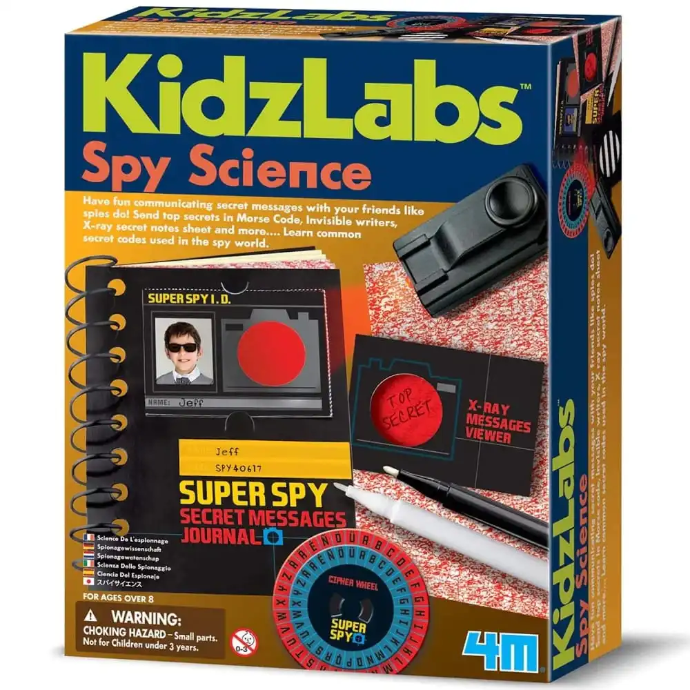 4M - KidzLabs Spy Science Secret Messages - 03295