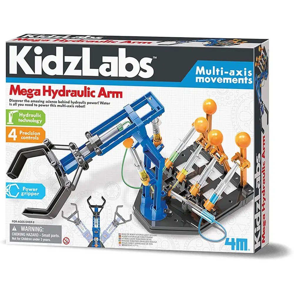 4M - KidzLabs Mega Hydraulic Arm - 03427