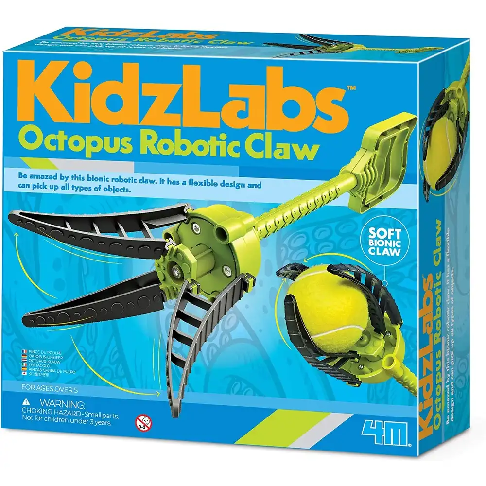 4M - KidzLabs Octopus Robotic Claw - 03434