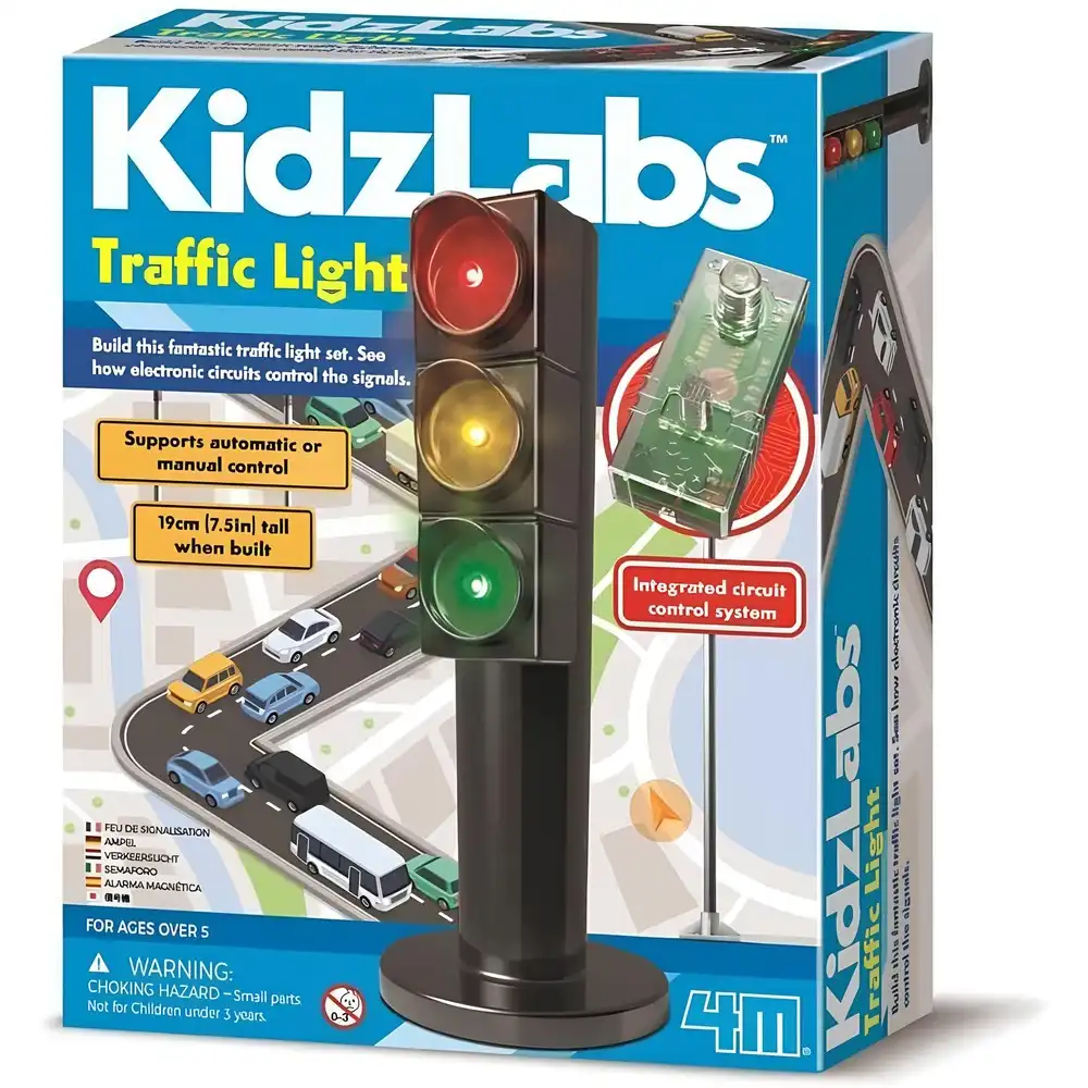 4M - KidzLabs Traffic Control Light - 03441