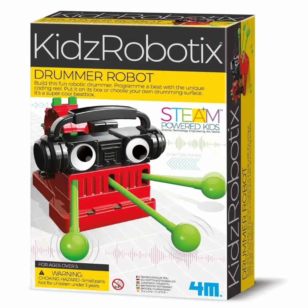 4M - Kidz Robotix Drummer Robot - 03442