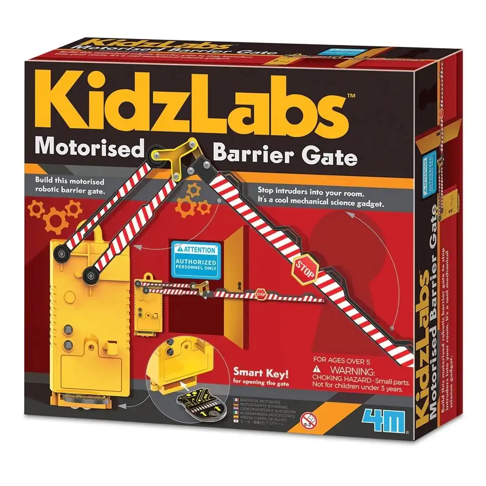 4M - KidzLabs Motorised Barrier Gate - 03447