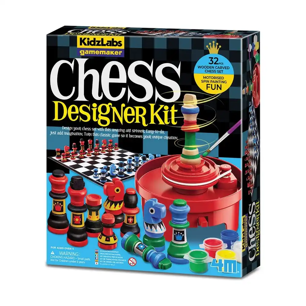 4M - KidzLabs Game Maker Chess Designer Kit - 06228