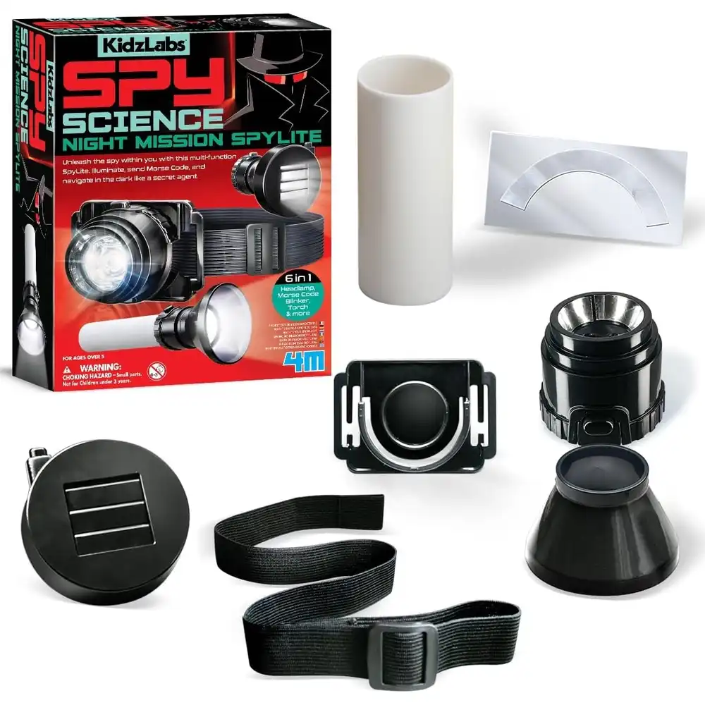 4M - Kidz Labs Spy Science Night Mission Spylite - 03463