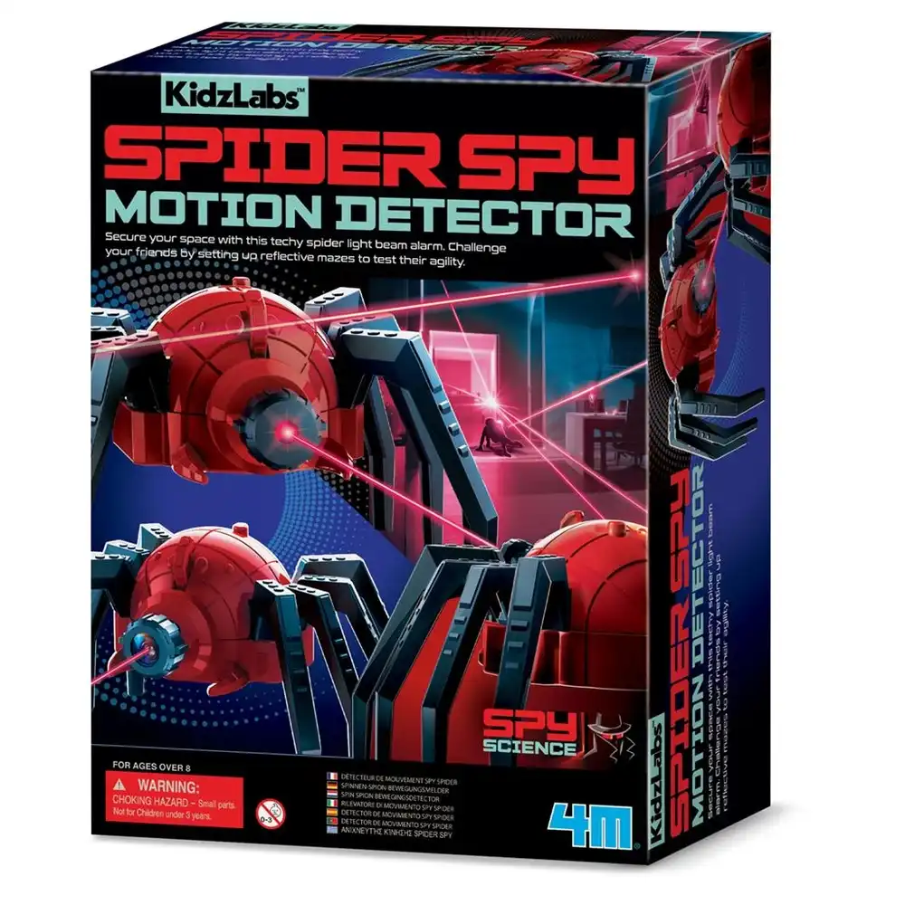 4M - KidzLabs Spider Spy Motion Detector - 03473 | Toyagator