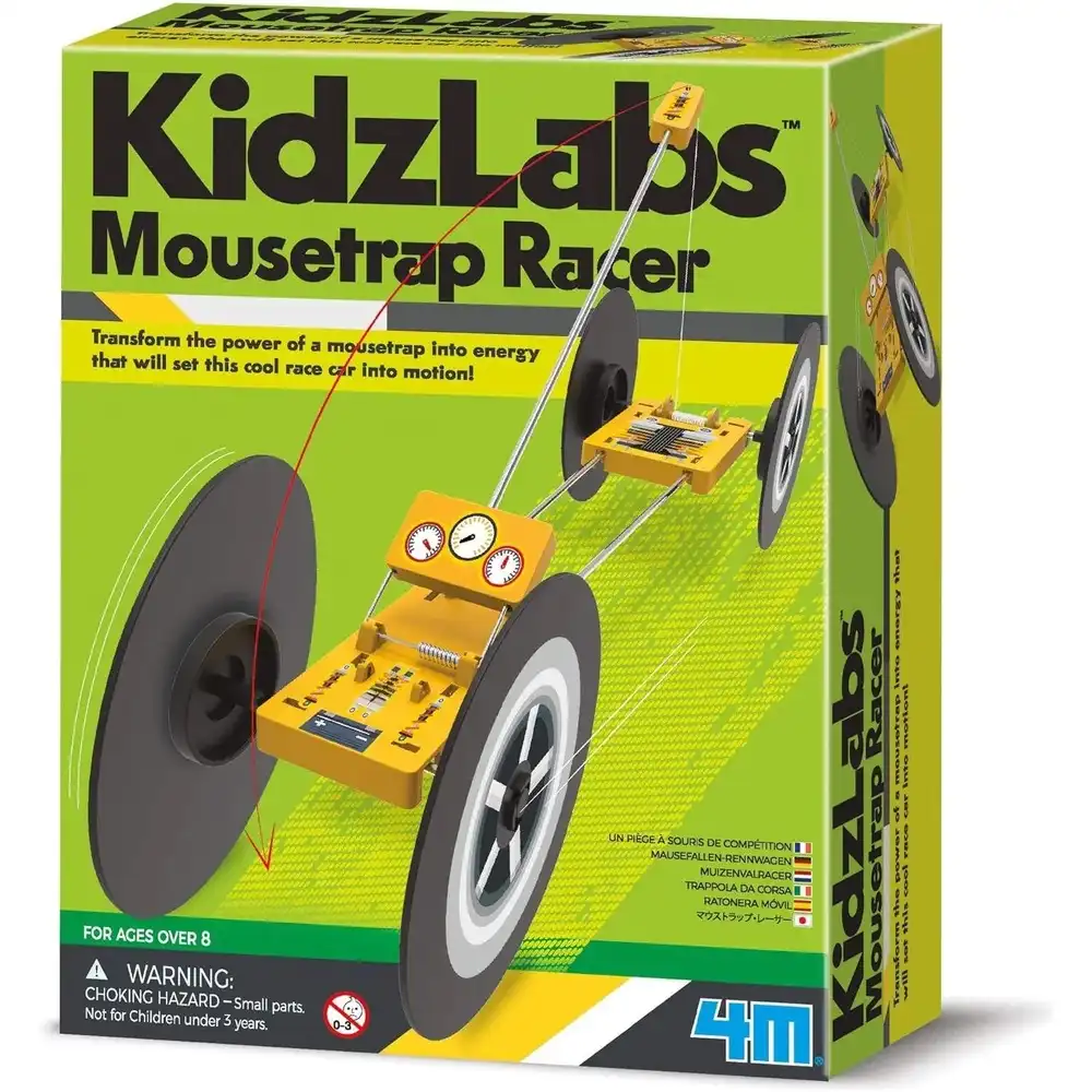 4M - KidzLabs Mousetrap Racer - 03908