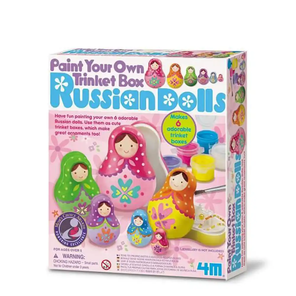 4M - Paint Your Own Russian Dolls - 04617