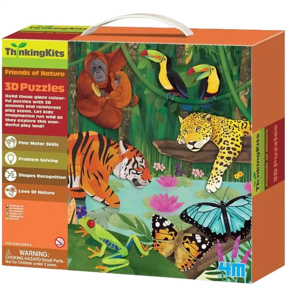 4M - Thinkingkits Rainforest 3D Floor Puzzles - 04678