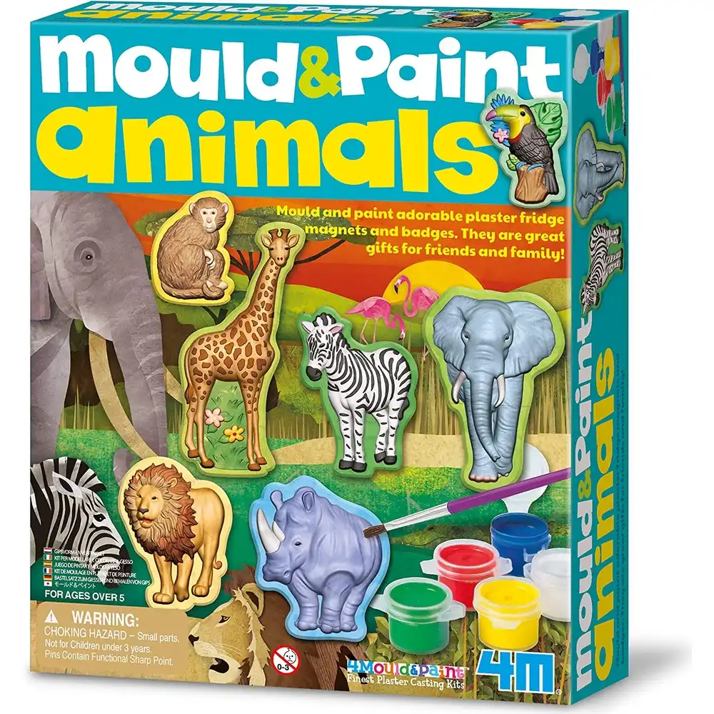 4M - Mould & Paint Wildlife Animals - 04775