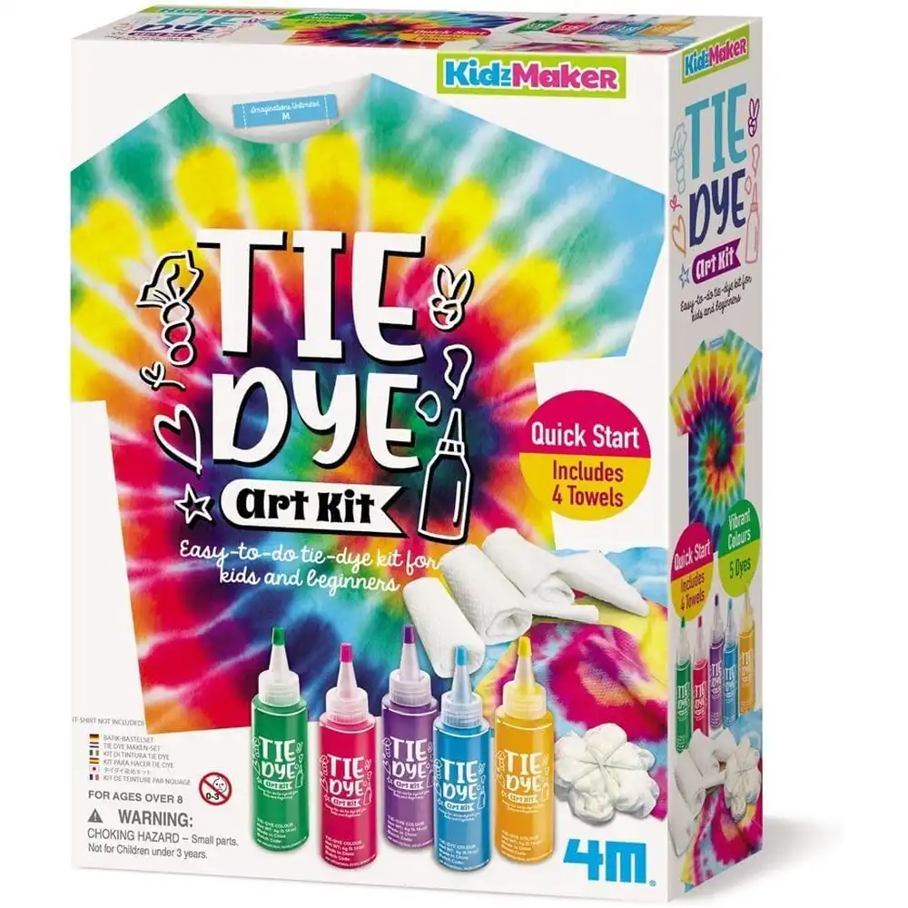4M - KidzMaker Tie Dye Art Kit - 04787