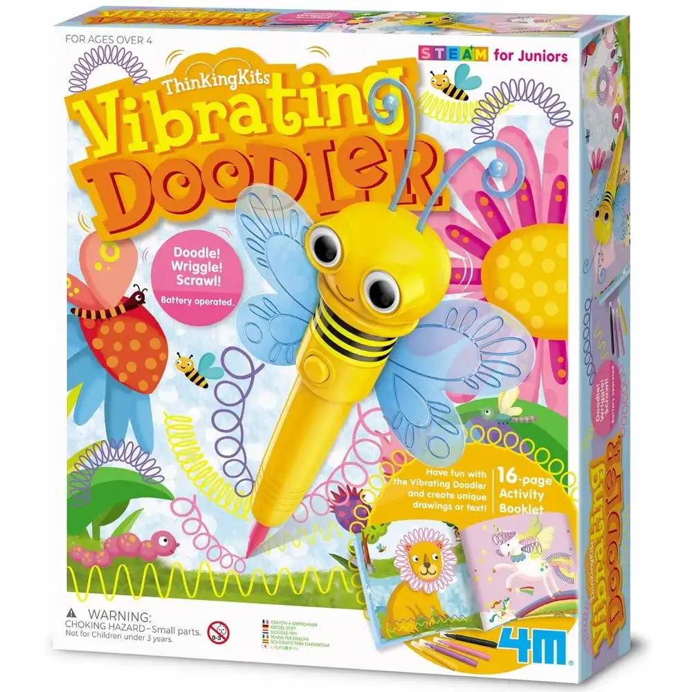 4M - ThinkingKit Vibrating Doodler Activity Booklet - 04917
