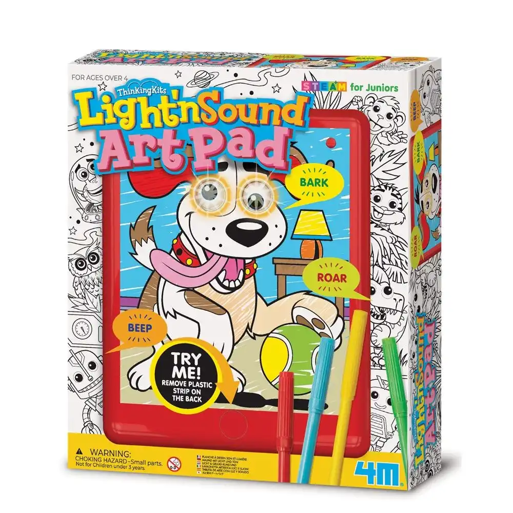 4M - ThinkingKits Light 'n' Sound Art Pad - 04918