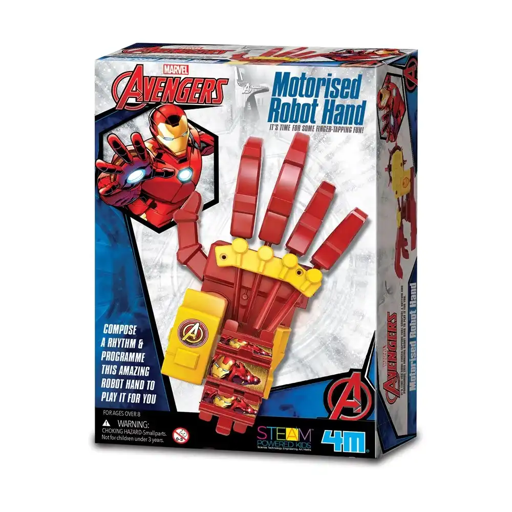 4M - Avengers Iron Man Motorised Robot Hand Making Kit - 06213