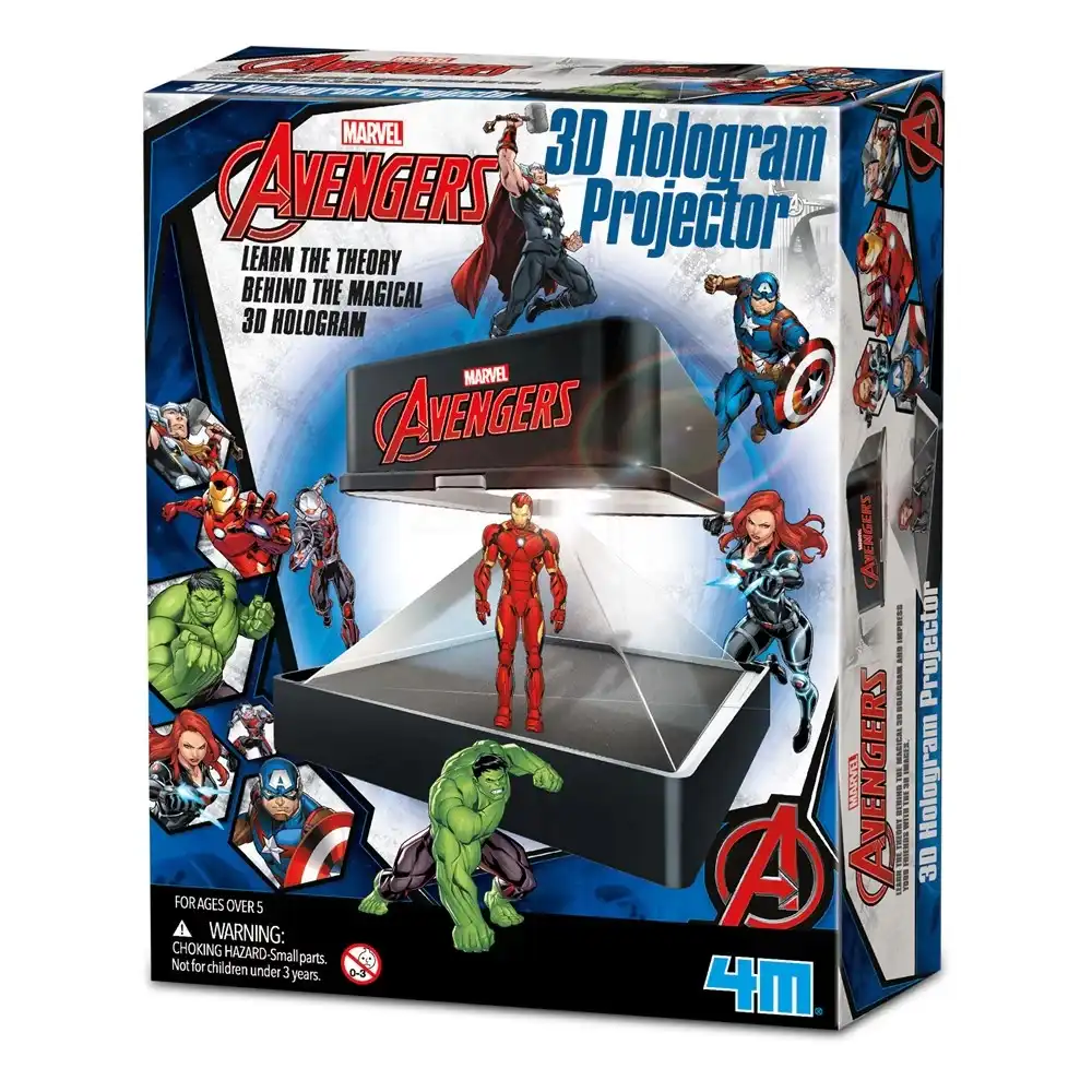 4M - Marvel Avengers 3D Hologram Projector Making Kit - 06221